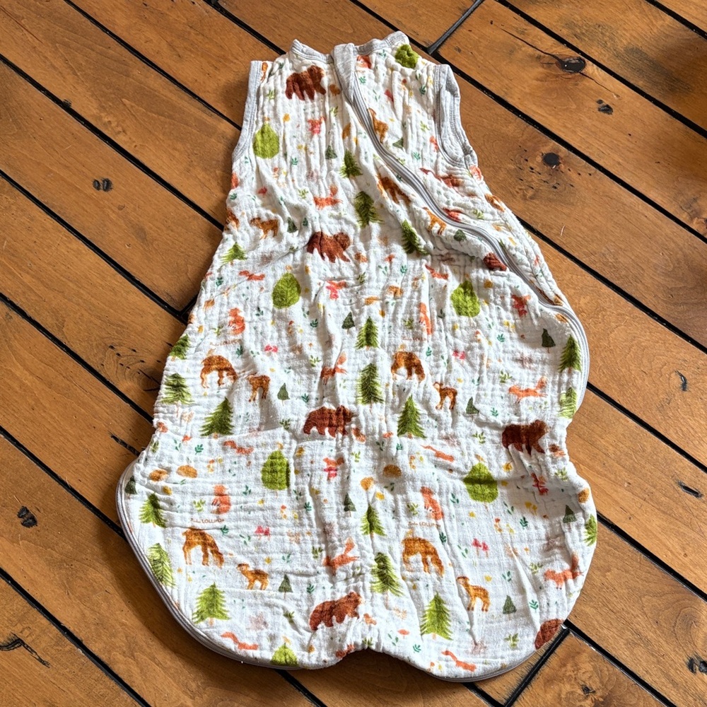 Loulou Lollipop Sleeping Bag 1 TOG Forest Friends - 3-12 month